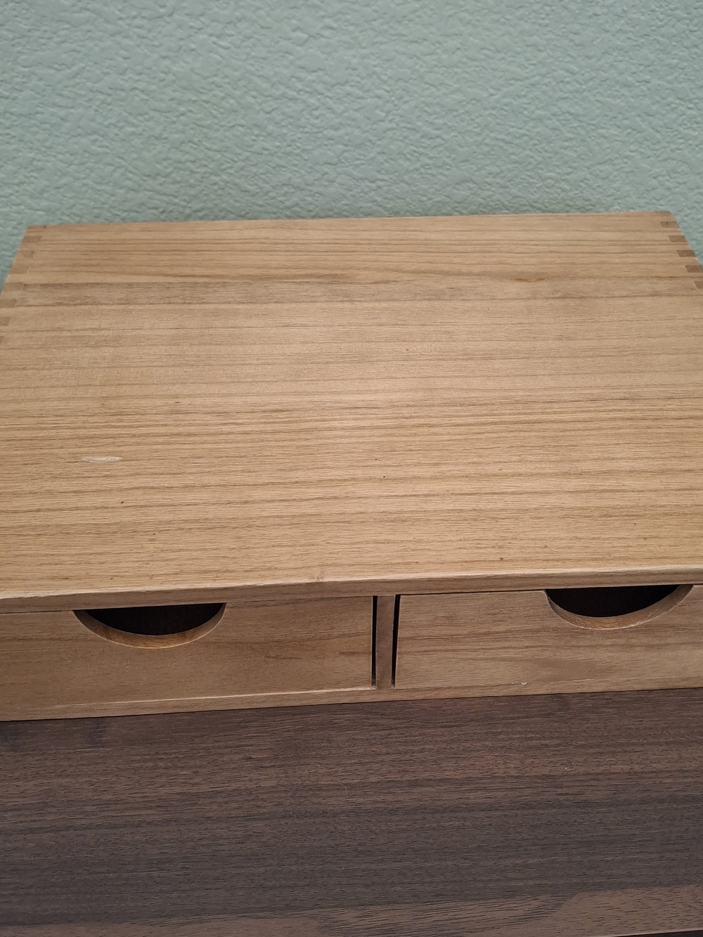 Wooden K-cup Coffee Pod Drawer Organizer - Natural Bamboo - 30 Pod Capacity - Picture 2 of 6